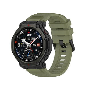 Amazfit T-Rex 3 Pro 48mm���� �o���h �V���R���f�� ������� �r���v�x���g �X�|�[�c �x���g �ւ��x���g �Y��� �}���`�J���[ �ȒP���� �l�C �������� �A�}�Y�t�B�b�g �x���g �E�F�A���u���[���E�X
