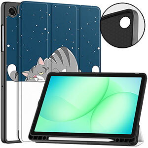 Galaxy Tab A11 P[X ϏՌ Jo[ Galaxy Tab A11+ 蒠^P[X I[gX[v X^h@\ lC   ₷ h~  MNV[ ^uA11/A11+ Jo[ ^ubg