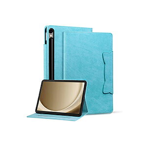 �T���X�� �M�����N�V�[ Samsung Galaxy Tab A11 8.7�C���` A11 Plus 11�C���`(2025���f��) �P�[�X �J�o�[ �^�u���b�g PU���U�[ �����₷�� ����h�~ �X�^���h�@�\ �J�[�h���[ ���p �u�b�N�^ �l�C �蒠�^�J