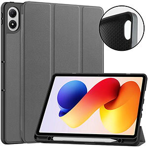 Xiaomi Poco Pad M1 �J�o�[ �ϏՌ� �蒠�^�P�[�X 12.1�C���`/�^ �V���I�~ POCO �p�b�h M1 �J�o�[ �u�b�N�^ �����₷�� ����h�~ �֗�Focus Pen���[ �X�^���h�@�\ �I�[�g�X���[�v�@�\ �l�C �������� ����