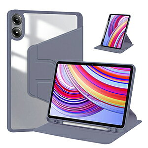 Redmi Pad 2 Pro �J�o�[ �ϏՌ� �蒠�^�P�[�X 12.1�C���`/�^ ���h�~ �p�b�h 2 �v�� �J�o�[ �u�b�N�^ �����₷�� �֗� REDMI �X�}�[�g�y�����[ �X�^���h�@�\ 360�x��]�ł��܂� �I�[�g�X���[�v�@�\ �l