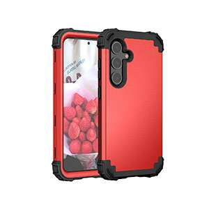 Samsung Galaxy S25 FE �P�[�X �ϏՌ� �J�o�[ ����ق��肩���� CASE �Ռ��ɋ��� �X�}�z�ی� 2�d�\�� �V���R��+PC�f�� �֗� ���p �l�C �������� ������� �T���X�� �M�����N�V�[ S25 FE �w�ʃJ�o�[ ��