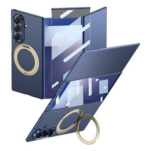 �T���X�� �M�����N�V�[ Samsung Galaxy Z TriFold �P�[�X �J�o�[ �܂肽���݌^ �O�܂� PC+�����K���X�f�� �ϏՌ��J�o�[ �X�^���h�@�\ �P�[�X CASE �Ռ��h�~ �n�[�h�P�[�X �J�b�R���� �֗� �l�C �J�o