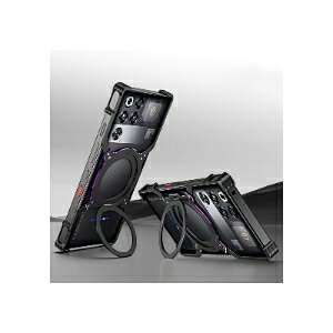 �k�r�A Nubia REDMAGIC 11 Pro/11 Pro+ �P�[�X �J�o�[ CASE �A���~�o���p�[�P�[�X �g �t���[�� �y�� �����₷�� ������� �X�^���h�@�\�t�� 360�x��] �ȒP���� ���M�� ���� �}�O�l�b�g�[�d ����������
