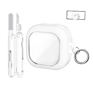 Samsung Galaxy Buds4 �P�[�X Galaxy Buds4 Pro �J�o�[ �ϏՌ� �N���A �X�^���h�@�\�t�� �C���z���E�w�b�h�z�� �M�����N�V�[ �o�b�Y4 /�o�b�h4�v�� �P�[�X CASE �����h�~ ���[ �ی� ������� �J�o�[ �𑕒�