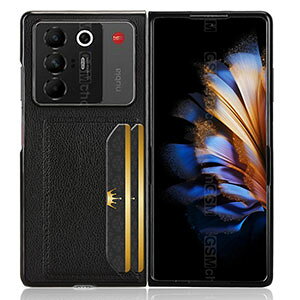 nubia Fold �P�[�X �ϏՌ� �J�o�[ �܂肽���݌^ �w�ʃJ�o�[ PC&PU���U�[ �J�[�h���[ ����h�~ ���p �l�C �������� ������� �u�b�N�^ �J�b�R���� �k�r�A �t�H�[���h �P�[�X nubia Fold �w�ʃJ�o�[