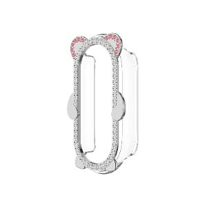 �V���I�~ Xiaomi Smart Band 10/Band 9/Band 8 �P�[�X �E�F�A���u���[���E�X�}�[�g�E�H�b�` PC�f�� ���b�L�d�グ ���C���X�g�[�� ���炫�� �}���`�J���[ �N���A �V���v���� �n�[�h�P�[�X CASE �����Ռ� 