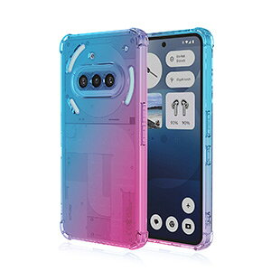�i�b�V���O �t�H��4a �P�[�X Nothing Phone (4a) Pro �J�o�[ �^�t�Ŋ�� TPU �O���f�[�V�����^�C�v �\�t�g�P�[�X �X�g���b�v�z�[���t�� �Ռ��z�� �����h�~ ������� �J�b�R���� �l�C �Ռ��ɋ��� �w��