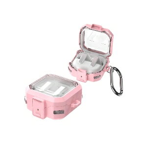 Galaxy Buds4 / Buds4 Pro �Ή� ��W�����P�[�X PC�{TPU �C���z���P�[�X �ی�J�o�[ ���b�N�t�� �J���r�i�t�� ���F�W�J �ϏՌ� �L�Y�h�~ �y�� �R���p�N�g �����[�d�Ή� Samsung �M�����N�V�[ �o�b�Y4 �P