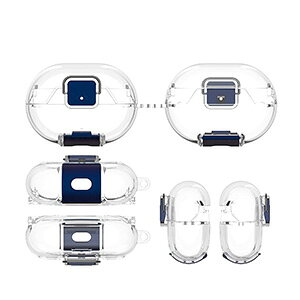 Beats Studio Buds/Buds+ �N���A�P�[�X �ϏՌ� �N���A�J�o�[ TPU�f�ނ̃J�o�[ ���S�ȃ��b�N �C���z���E�w�b�h�z�� �r�[�c �X�^�W�I �o�b�Y �v���X �A�N�Z�T���[ CASE �����h�~ ���[ �ی� �n�� ���� �l