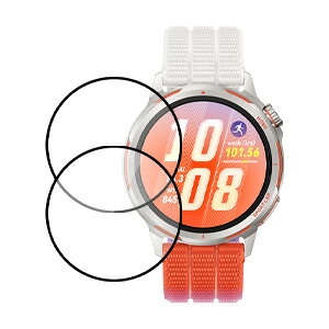 HUAWEI WATCH GT Runner 2 �X�}�[�g�o���h �E�F�A���u���[���E�X�}�[�g�E�H�b�` HD Film �S��ʕی�t�B���� ������ �t���ی� HD Film 3D���E���h�����ގ� �ی�t�B���� �ی�V�[�g PET�f�� �w��h�~ ��