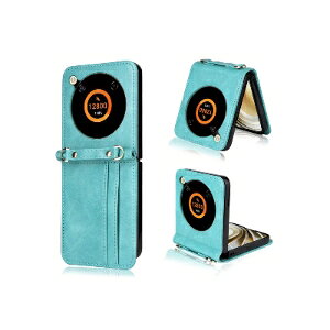 nubia Flip 3 �Ή� �X�}�z�P�[�X PU���U�[ PC�P�[�X �J�[�h���[ ���U�[�� �X�g���b�v�t�� ��|�� �V�����_�[ �܂肽���� �q���W�Ή� �ϏՌ� �L�Y�h�~ �����h�~ �y�� ������ �t���J�o�[ ������� 