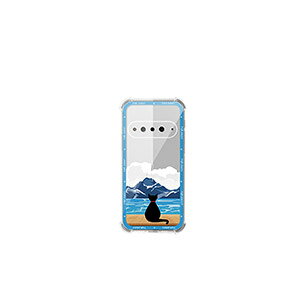 Natural AI Phone �J�o�[ �ی�P�[�X ���� �N���A �J���t�� ���� �l���̏Ռ��z���⋭ CASE ������� �X�}�z �ی� �\�t�g�J�o�[ ����ق��肩���� �J�b�R���� �Ռ��h�~ �N�₩�� ���� �l�C �i�`