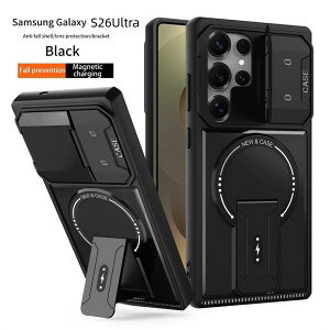 �T���X�� �M�����N�V�[ Samsung Galaxy S26/S26Ultra �P�[�X �J�o�[ �X�^���h�@�\�t�� �^�t�Ŋ�� �l���ϏՌ� �����h�~ �w��h�~ ��G�蔲�Q �ی�P�[�X �J���������Y�ی� �t����ʕی� �֗� ���p �l
