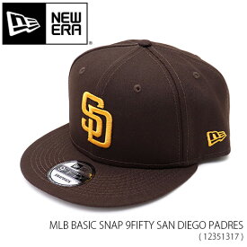 ニューエラ【NEW ERA】12351317 MLB BASIC SNAP 9FIFTY SAN DIEGO PADRES サンディエゴ・パドレス CAP 950 帽子 アウトドア メンズ レディース ユニセックス 人気 スナップバック BROWN ブラウン【あす楽】【送料無料】