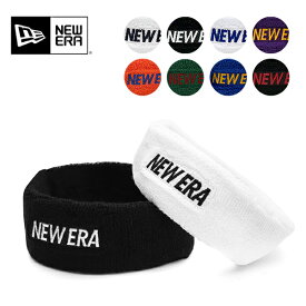 ニューエラ【NEW ERA】13061332 13061333 13324804 13324805 13324806 13324807 13324808 13324809 ヘッドバンド Headband ヘアバンド パイル ロゴ ブラック ホワイト メンズ レディース ダンス スポーツ【ネコポス発送】