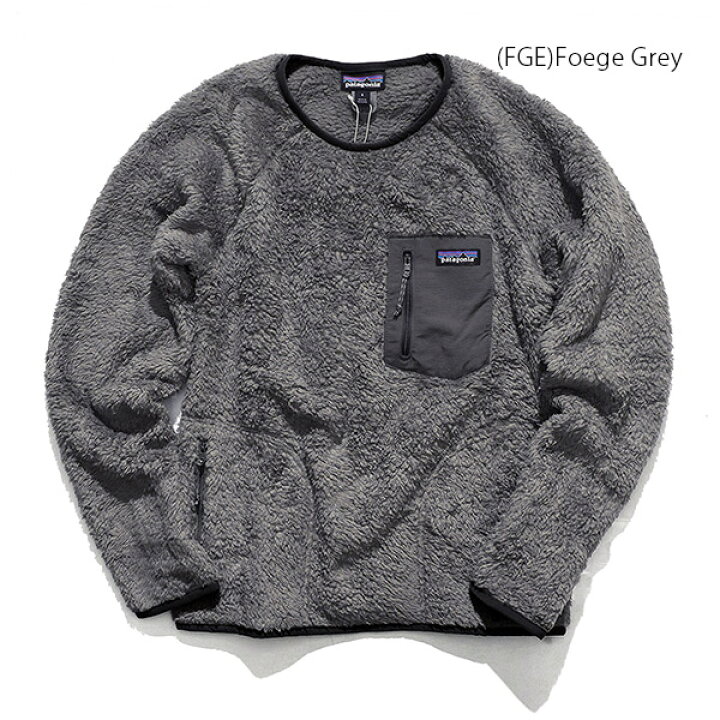 新品 XL FA19】パタゴニア patagonia ロスガトスクルー XL グレー GREY  