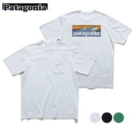 パタゴニア【patagonia】37655 メンズ・ボードショーツ・ロゴ・ポケット・レスポンシビリティー Men's Boardshort Logo Pocket Responsibili Tee 半袖 ロゴT Tシャツ アウトドア 登山 レギュラー・フィット【ネコポス発送】