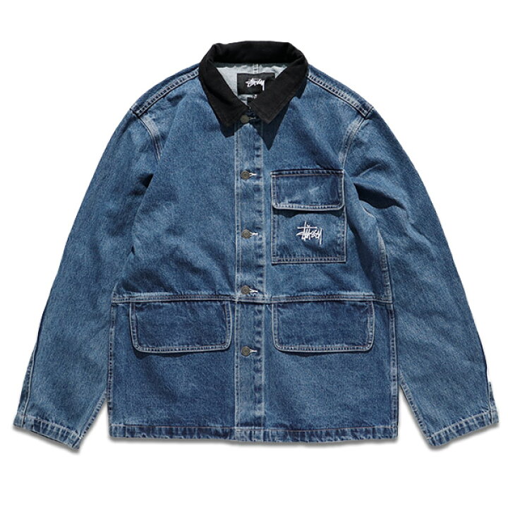 楽天市場】ステューシー【STUSSY】115498 Denim Chore Coat メンズ 