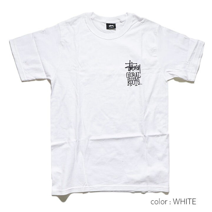 楽天市場】ステューシー【STUSSY】1904476 GLOBAL ROOTS TEE メンズ 