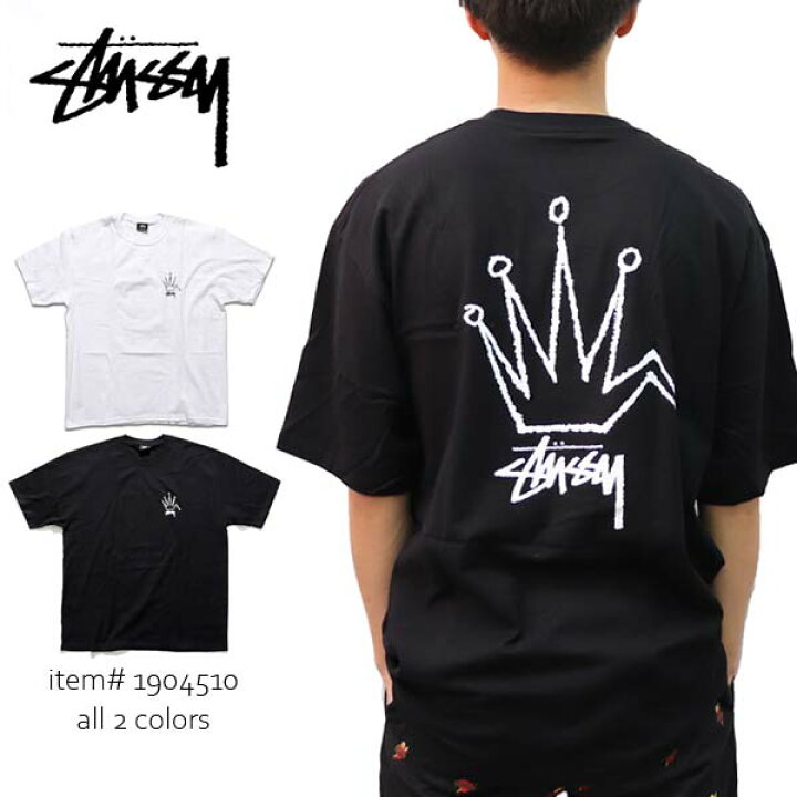 楽天市場】ステューシー【STUSSY】1904510 OLD CROWN TEE メンズ 半袖  