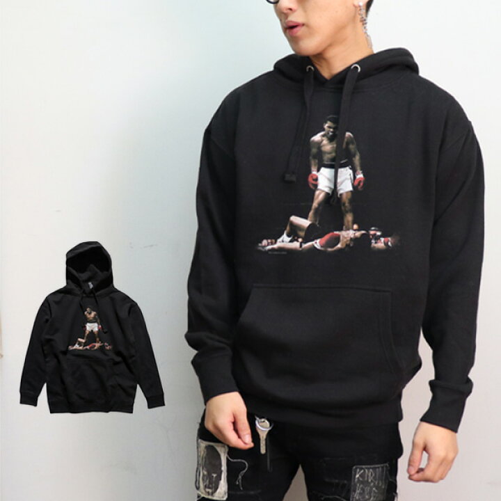 楽天市場】モハメド・アリ【MUHAMMAD ALI】HOODIE ボクサー パーカー 