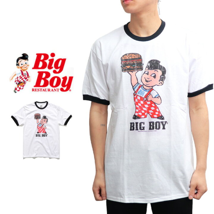 楽天市場】BIG BOY 【ビッグボーイ】BIG BOY BURGER TEE WHITE 