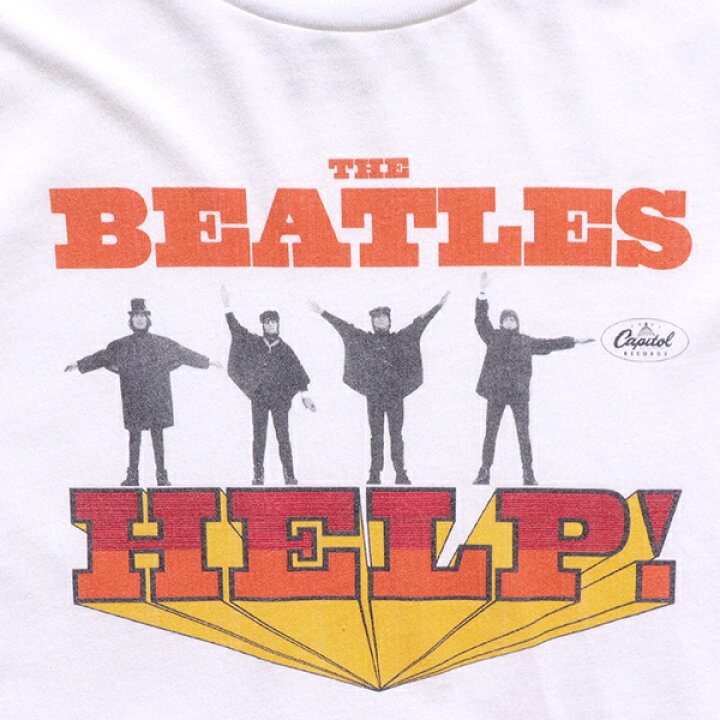 楽天市場】ザ・ビートルズ 【The Beatles】HELP TEE Tシャツ ロックT 