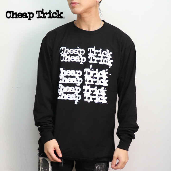 楽天市場】チープ トリック【CHEAP TRICK】BASIC L/S TEE ブラック 