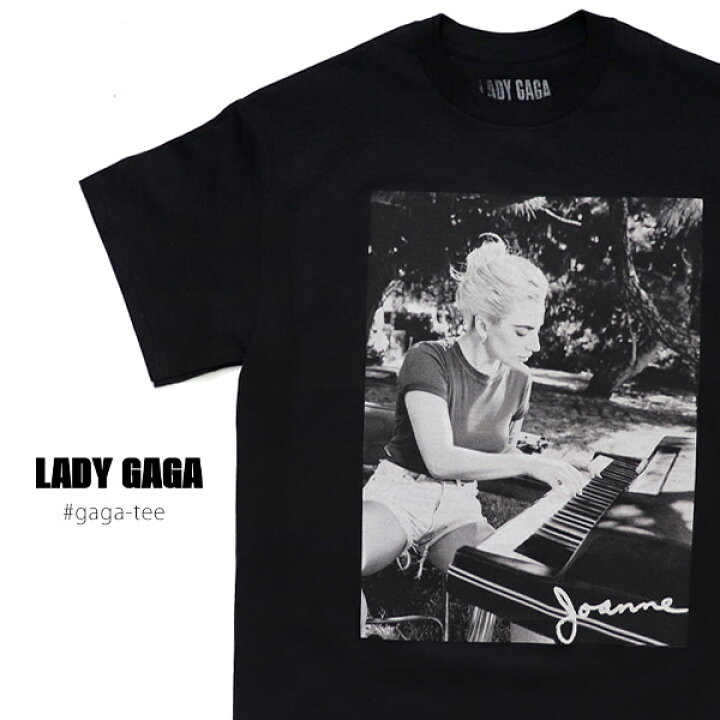 楽天市場】レディー・ガガ【Lady Gaga】JOANNE PIANO TEE Tシャツ 半袖 