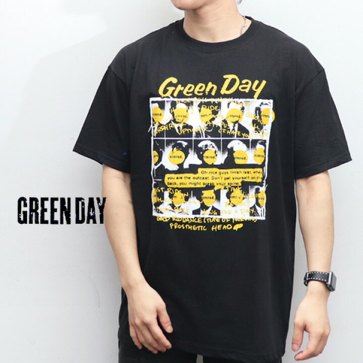 楽天市場】グリーン・デイ【GREEN DAY】Nimrod ロックT TEE Tシャツ 