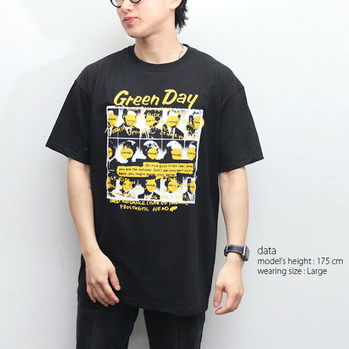 楽天市場】グリーン・デイ【GREEN DAY】Nimrod ロックT TEE Tシャツ 