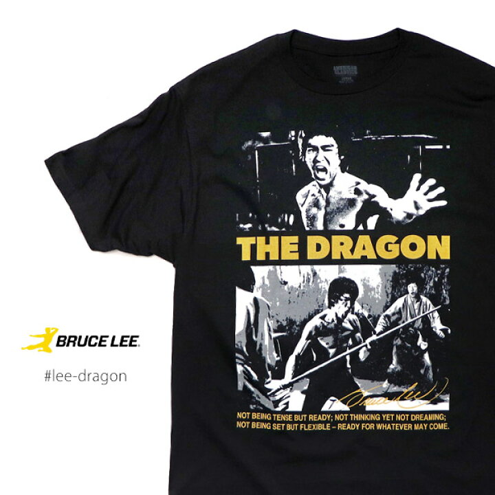 楽天市場】ブルース・リー【BRUCE LEE】THE DRAGON TEE Tシャツ 半袖 