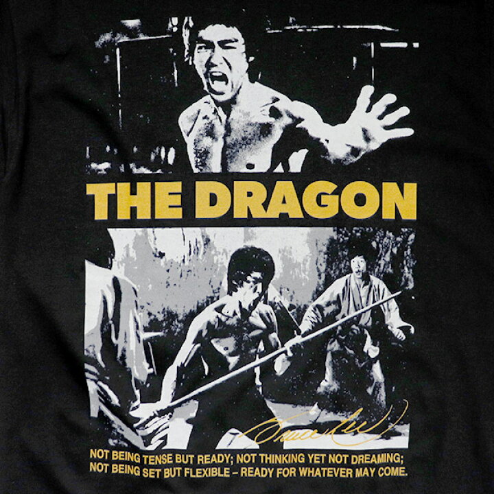 楽天市場】ブルース・リー【BRUCE LEE】THE DRAGON TEE Tシャツ 半袖 