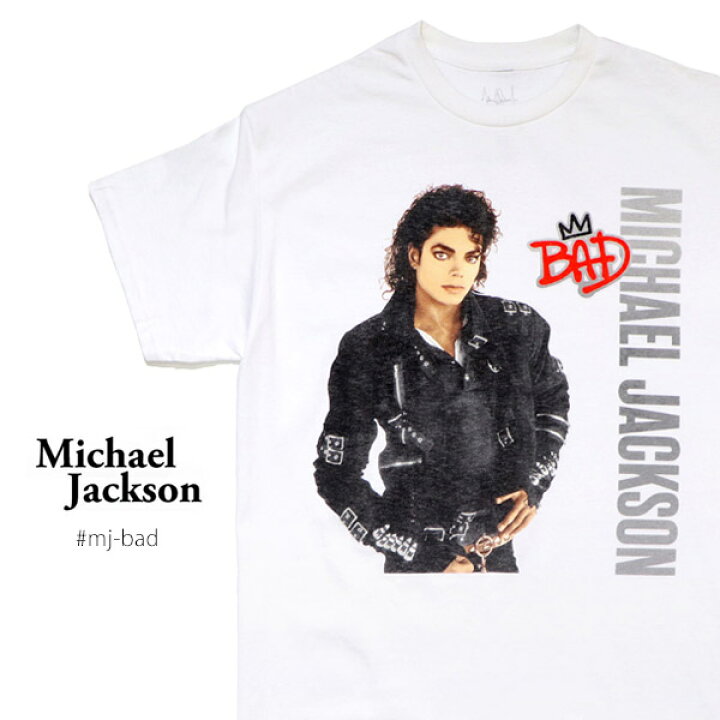 楽天市場】マイケル・ジャクソン【MICHAEL JACKSON】BAD TEE Tシャツ 