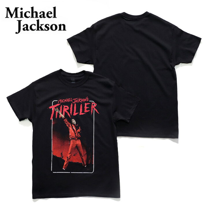 楽天市場】マイケルジャクソン【MICHAEL JACKSON】THRILLER TEE 半袖 