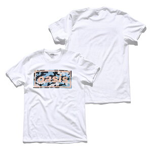 �I�A�V�X�yOASIS�zTEE T�V���c ���� ���b�NT BOXLOGO �{�b�N�X���S CAMO �J�� �o���hT �|�b�v ���b�N�o���h AMERICAN CLASSICS �A�����J���N���V�b�N�X �����Y ���f�B�[�X �g�b�v�X �R�b�g��100% �� WHITE �z