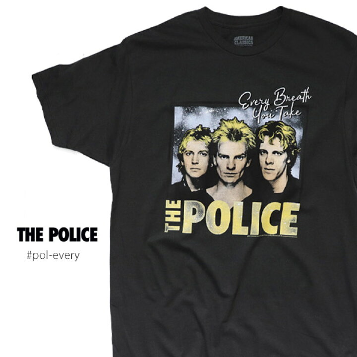 楽天市場】ポリス【THE POLICE】Every Breath You Take TEE Tシャツ 