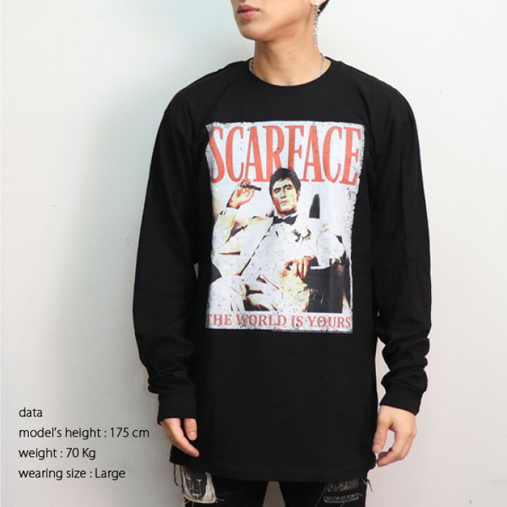 楽天市場】スカーフェイス 【SCAR FACE】L/S TEE SCAR FACE BASIC  