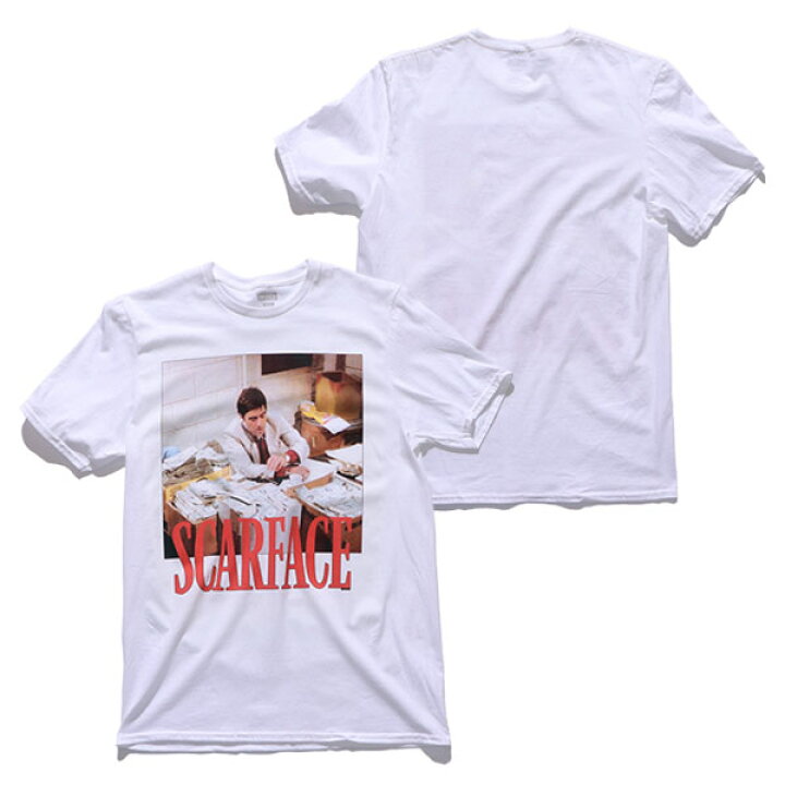 楽天市場】スカーフェイス【SCARFACE】TEE Tシャツ 半袖 ロックT 映画 