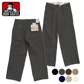ベンデイビス/BEN DAVIS BEN DAVIS EXTRA WIDE CHINO PANTS エクストラ ワイドパンツ ワークパンツ (T-23180009) チノパンツ メンズ センタープレス カジュアル アメカジ ブランド ルーズ 太め