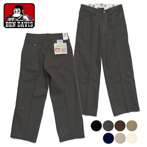 �x���f�C�r�X/BEN DAVIS BEN DAVIS EXTRA WIDE CHINO PANTS �G�N�X�g�� ���C�h�p���c ���[�N�p���c (T-23180009) �`�m�p���c �����Y �Z���^�[�v���X �J�W���A�� �A���J�W �u�����h ���[�Y ����