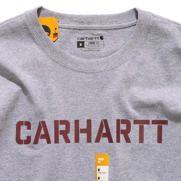 楽天市場】カーハート【carhartt】105951 メンズ トップス ロゴ ロンT