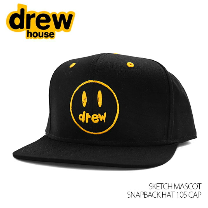 楽天市場】ドリューハウス【DREW HOUSE】SKETCH MASCOT SNAPBACK HAT 