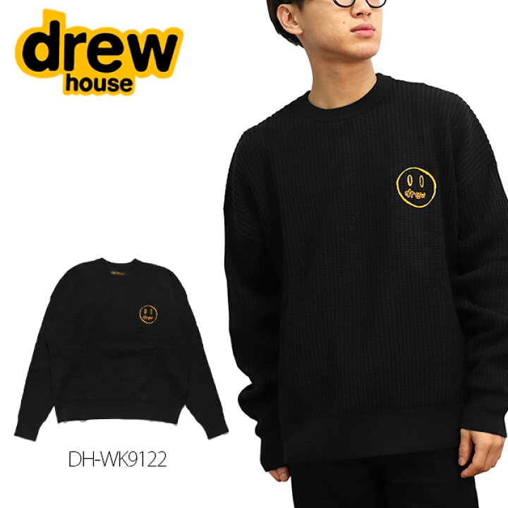楽天市場】ドリューハウス【DREW HOUSE】MASCOT WAFFLE SWEATER 