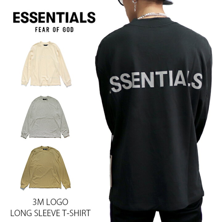 楽天市場】FOG ESSENTIALS 【エッセンシャルズ】 3M LOGO LONG SLEEVE
