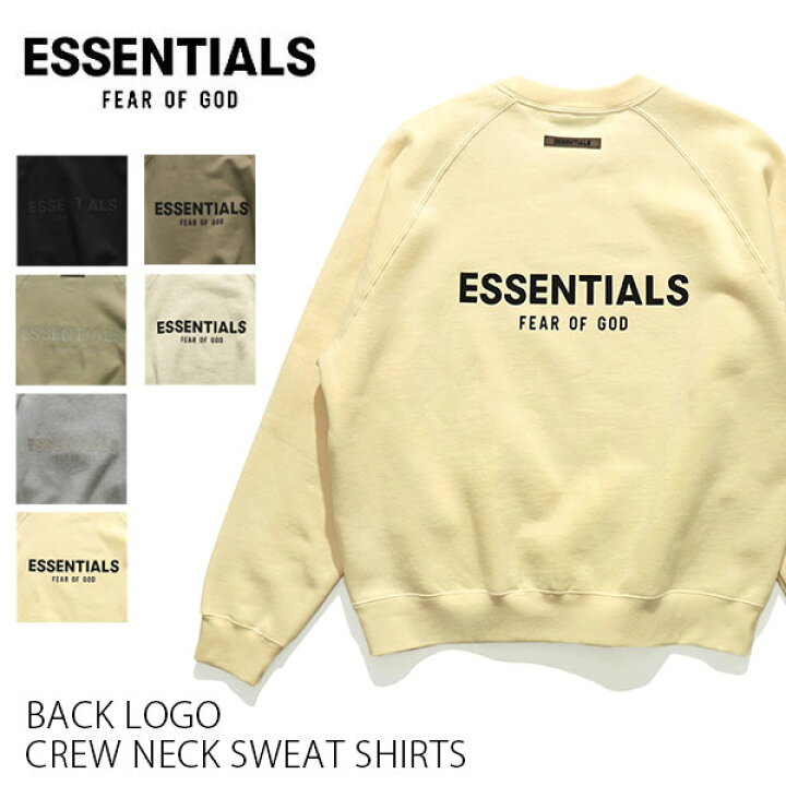 楽天市場】FOG ESSENTIALS 【エッセンシャルズ】BACK LOGO CREW NECK 