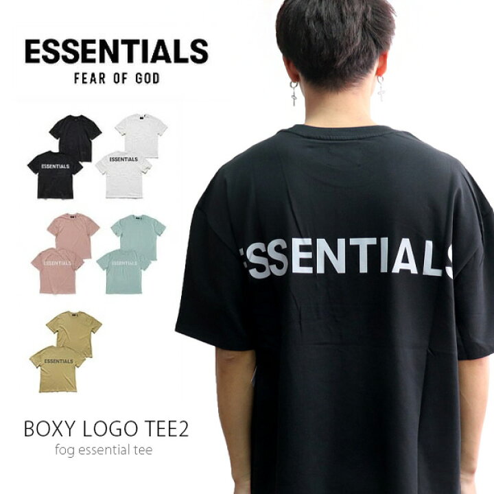 楽天市場】FOG ESSENTIALS 【エッセンシャルズ】BOXY LOGO 2 SS TEE 