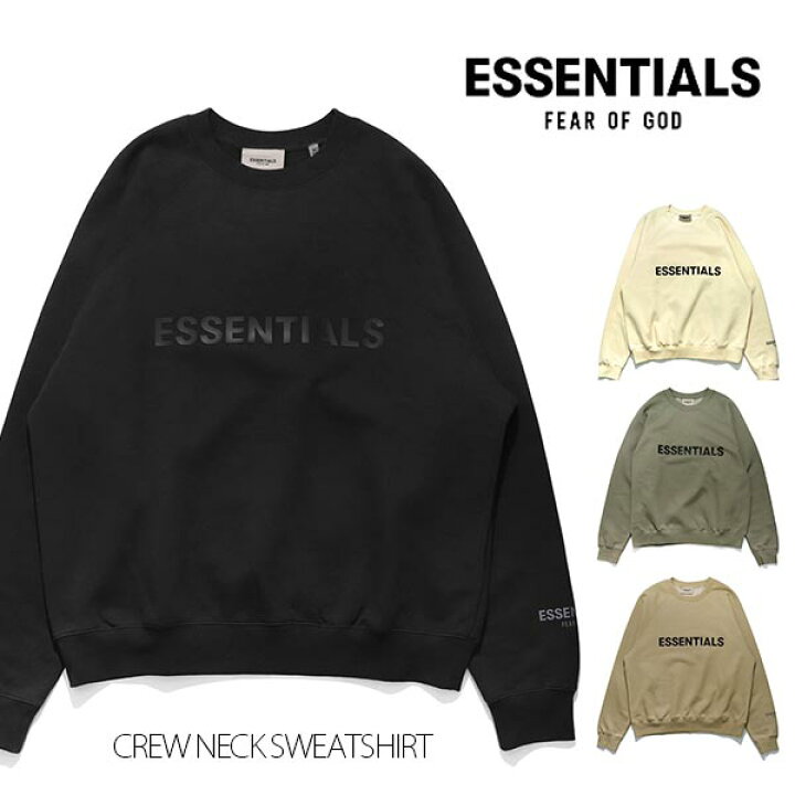 楽天市場】FOG ESSENTIALS 【エッセンシャルズ】CREW NECK SWEATSHIRT 