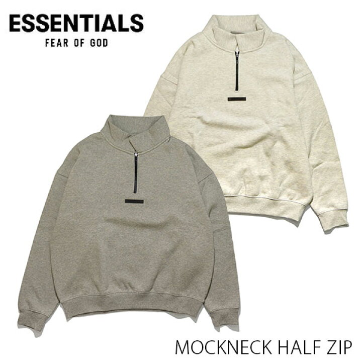 楽天市場】FOG ESSENTIALS 【エッセンシャルズ】MOCKNECK HALF ZIP 